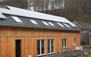 Solaranlage Ansicht Dach West - Halle Rösrath