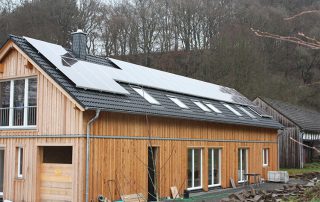 Solaranlage Haus Staade Neubau Totale