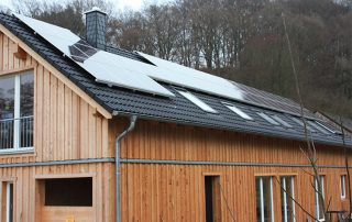 Solaranlage Ansicht Dach Ost - Halle Rösrath