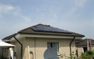Solaranlage Ansicht Unten